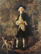 Man in a Wood with a Dog, Thomas Gainsborough